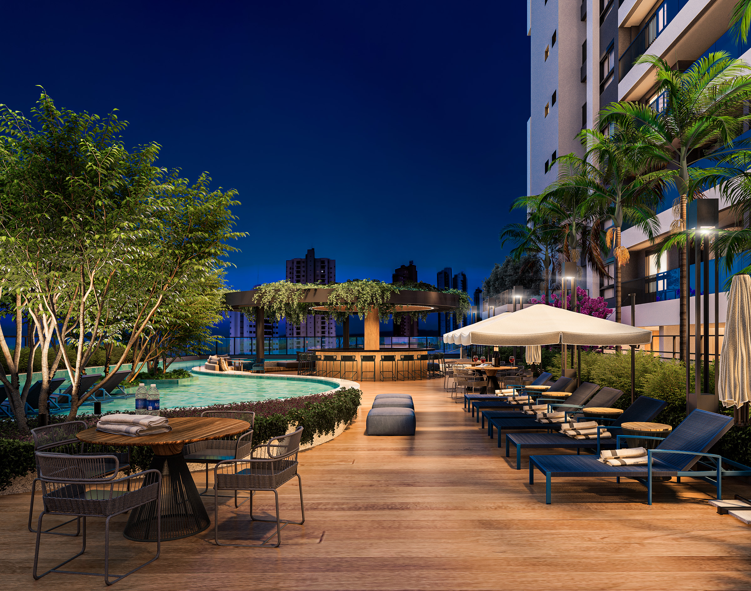 11-Decks e pool bar